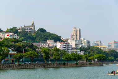 Macau şehir kentsel peyzaj