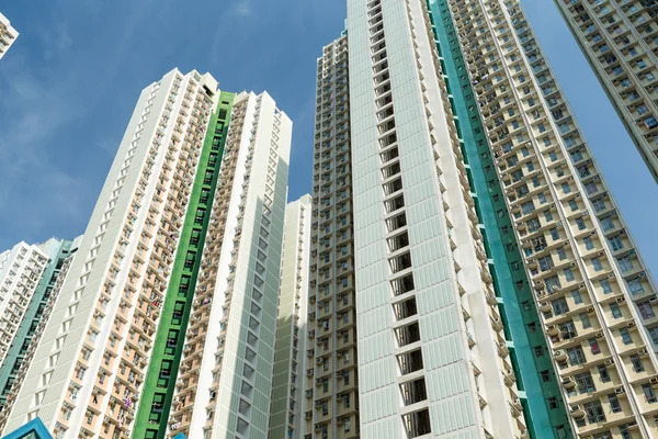 Apartment buildings view — Stock Photo, Image