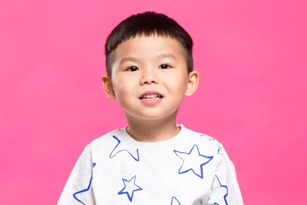 Asiatiska liten pojke porträtt — Stockfoto