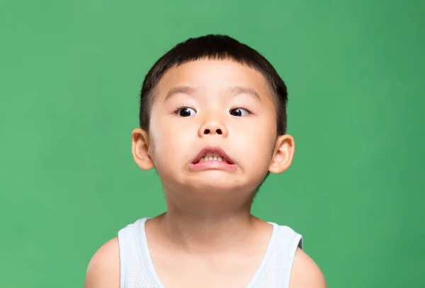 Jonge kind met mooie gezicht — Stockfoto