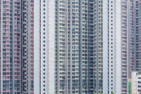 Urban building facade 