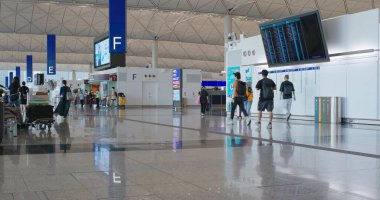 Chek Lap Kok, Hong Kong, 20 Eylül 2020: 