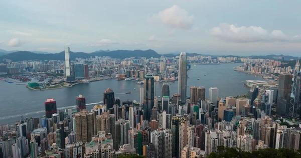 Victoria Peak Hongkong Juli 2020 Hong Kong Stad — Stockfoto