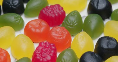 Meyveli jöleli şeker çeşitleri.