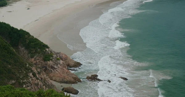 Onda Mar Praia Ilha — Fotografia de Stock