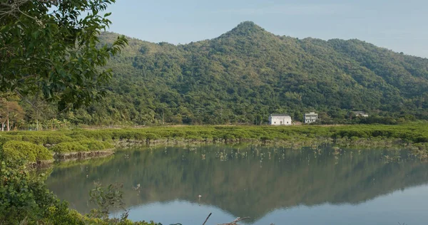 美丽的山川风光 — 图库照片