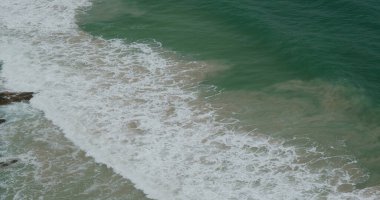 Kış zamanı deniz manzarası