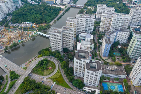 Tuen Mun Hong Kong Septembre 2020 Vue Dessus Ville Hong — Photo