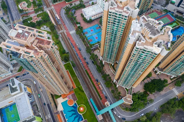 Tuen Mun Hong Kong Вересня 2020 Top View Hong Kong — стокове фото