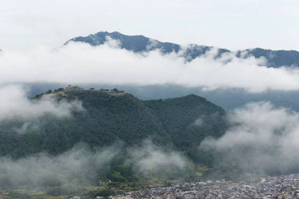 Takeda Castle Mountain Japan — Stock Photo, Image