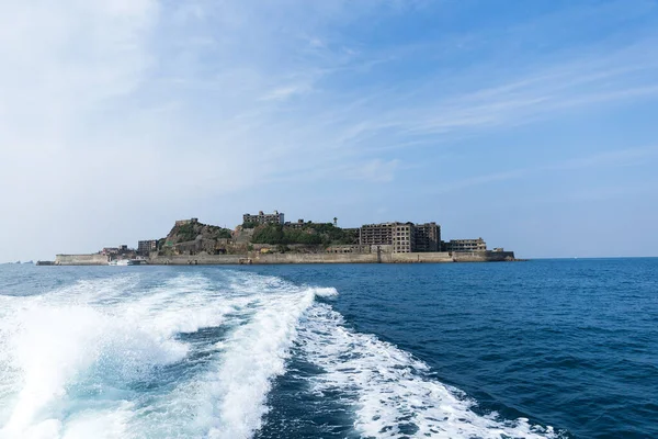 Abandoned Battleship Island Japan — Stock Photo, Image