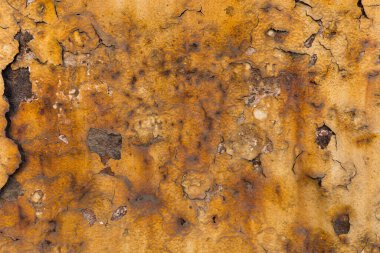 Arkaplan için paslı metal dokusu  