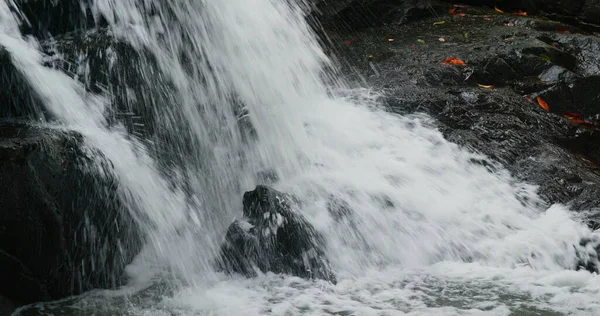 Kaskadenwasserfall Tropischen Wald — Stockfoto