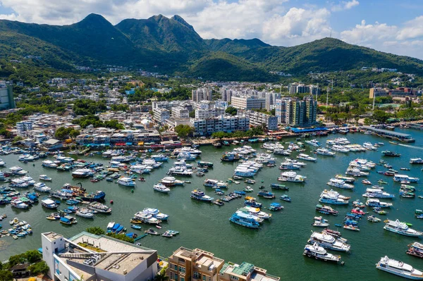 Sai Kung Hongkong Lipca 2020 Widok Lotu Ptaka Miasto Hongkong — Zdjęcie stockowe