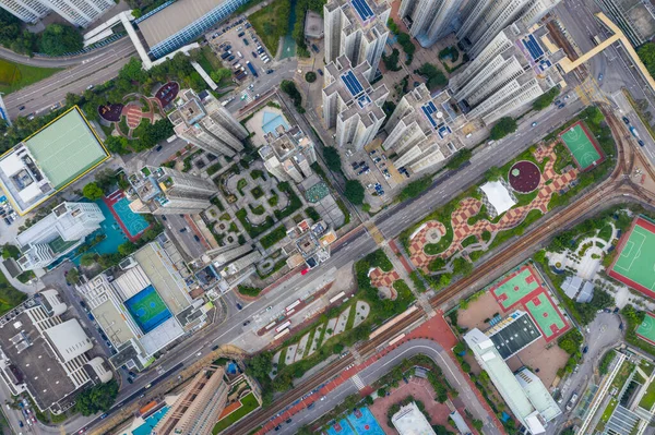 Tuen Mun Hong Kong Вересня 2020 Top View Hong Kong — стокове фото