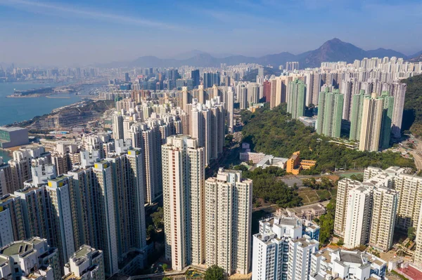 Yau Tong Hongkong Listopad 2020 Pohled Město Hongkong — Stock fotografie