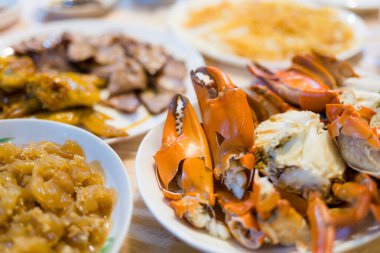 Çin usulü akşam yemeği.