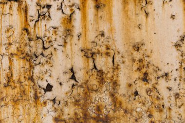 Arkaplan için paslı metal dokusu  