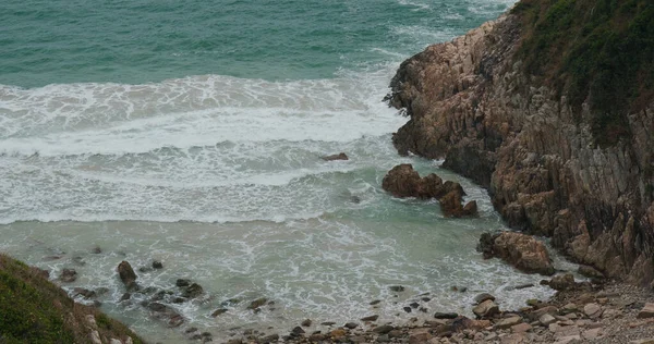 Blick Auf Das Meer Winter — Stockfoto