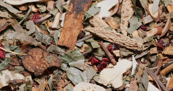 Chinese Herbal Medicine Tea Table — Stock Photo, Image