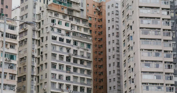 North Point Hong Kong Února 2021 Stará Budova Hong Kongu — Stock fotografie