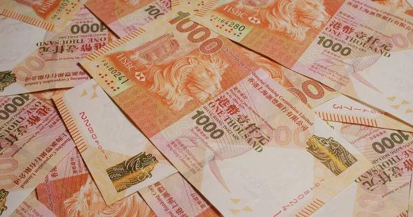 Hong Kong 1000 dolarlık kağıt banknot.