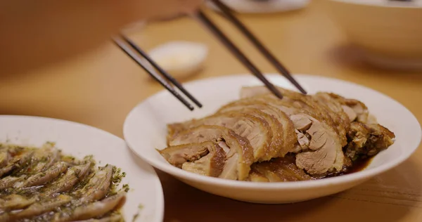 Estilo Chaozhou Ganso Picado Restaurante — Fotografia de Stock