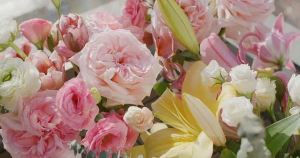 Beau Bouquet Fleurs Maison — Photo