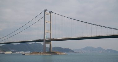 Hong Kong 'daki Tsing Ma Askılık Köprüsü