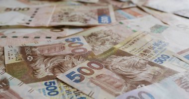 Hong Kong banknotu, 500 dolar.