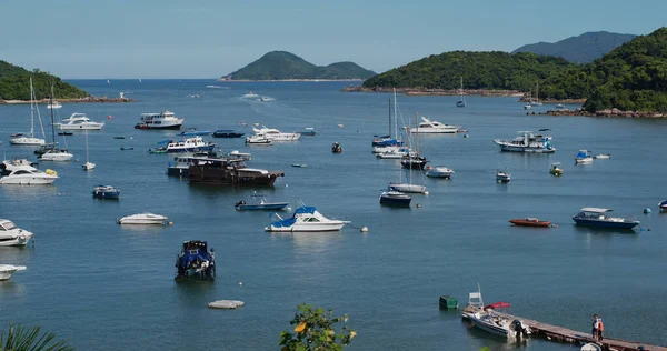 Sai Kung Hong Kong Temmuz 2020 Hong Kong Yat Kulübü — Stok fotoğraf