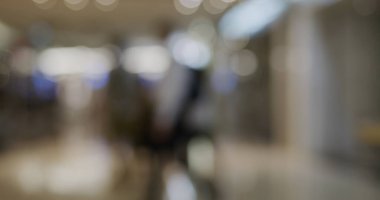 Bokeh of view alışveriş merkezi