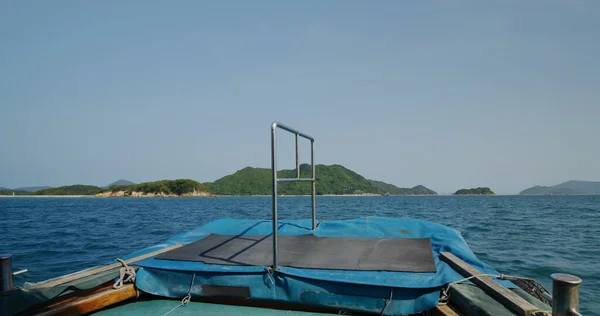 Neem Boot Naar Het Eiland — Stockfoto