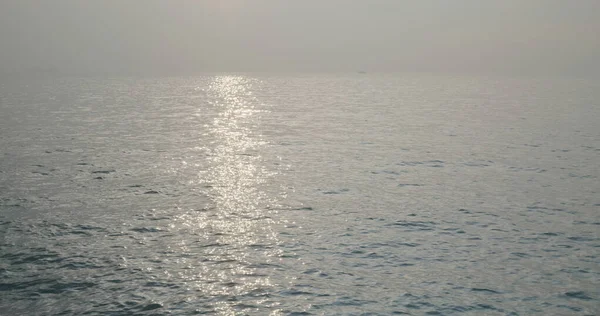 Havet Och Himlen Vid Solnedgången — Stockfoto