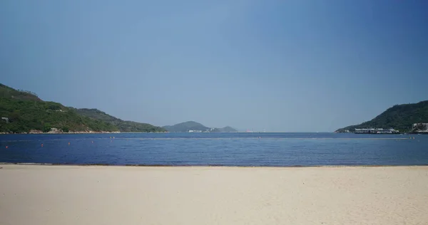 Meereswelle Über Sandstrand — Stockfoto