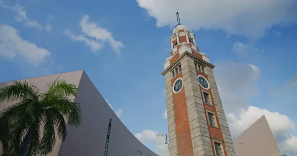 Tsim Sha Tsui Hong Kong Maggio 2021 Hong Kong Clock — Foto Stock