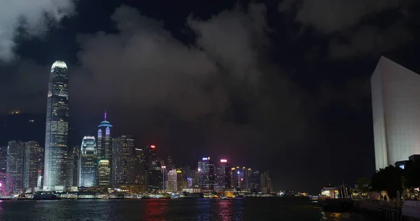 Hong Kong Května 2021 Hong Kong City Night — Stock fotografie