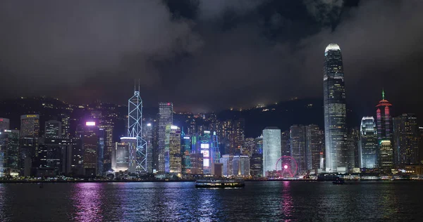 Victoria Harbor Χονγκ Κονγκ Μαΐου 2021 Πόλη Του Χονγκ Κονγκ — Φωτογραφία Αρχείου