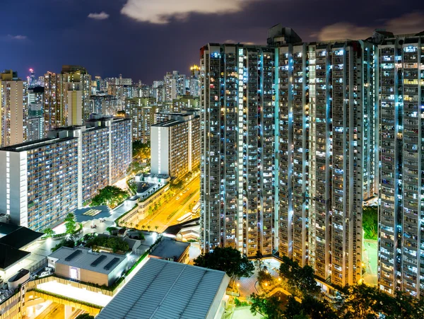 Hong kong woonwijk — Stockfoto