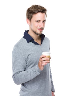 kahve fincanı ile bir dakika dostum