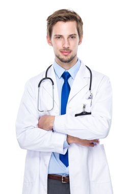 Medical doctor portrait clipart