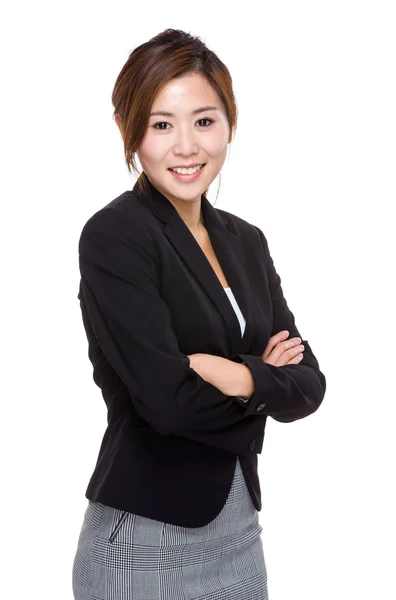 Asian female crosshand — Stock Photo, Image