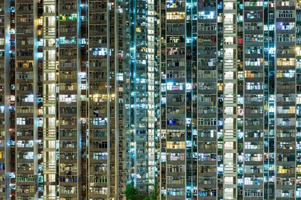 Компактная жизнь в Гонконге — стоковое фото