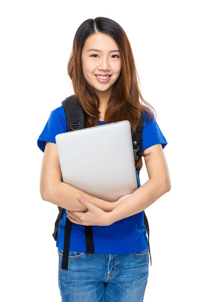 Asiática estudante feminino — Fotografia de Stock