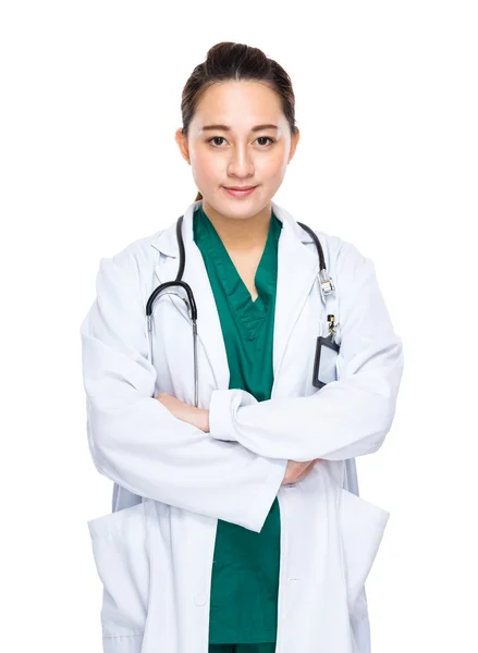 Indonesian young woman doctor — 图库照片