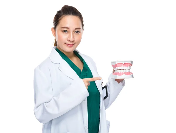 Asian dentist — Stock Photo, Image