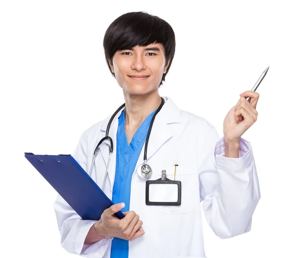 Asiatiska manliga läkare — Stockfoto