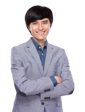 genç işadamı portresi