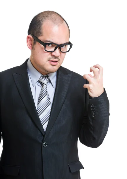 Angry businessman — Stock Photo, Image