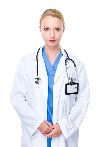 白人の女性の医者 — ストック写真